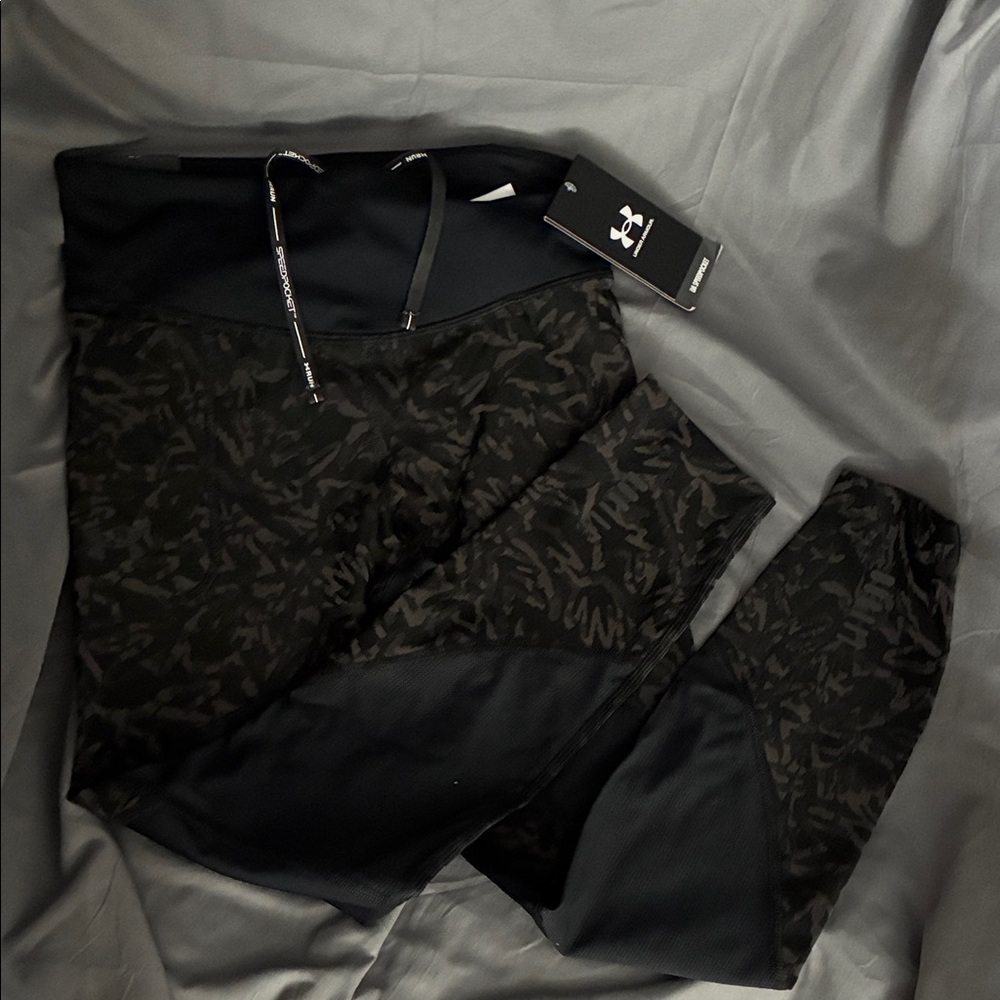 Under Armour Black Patterned Leggings